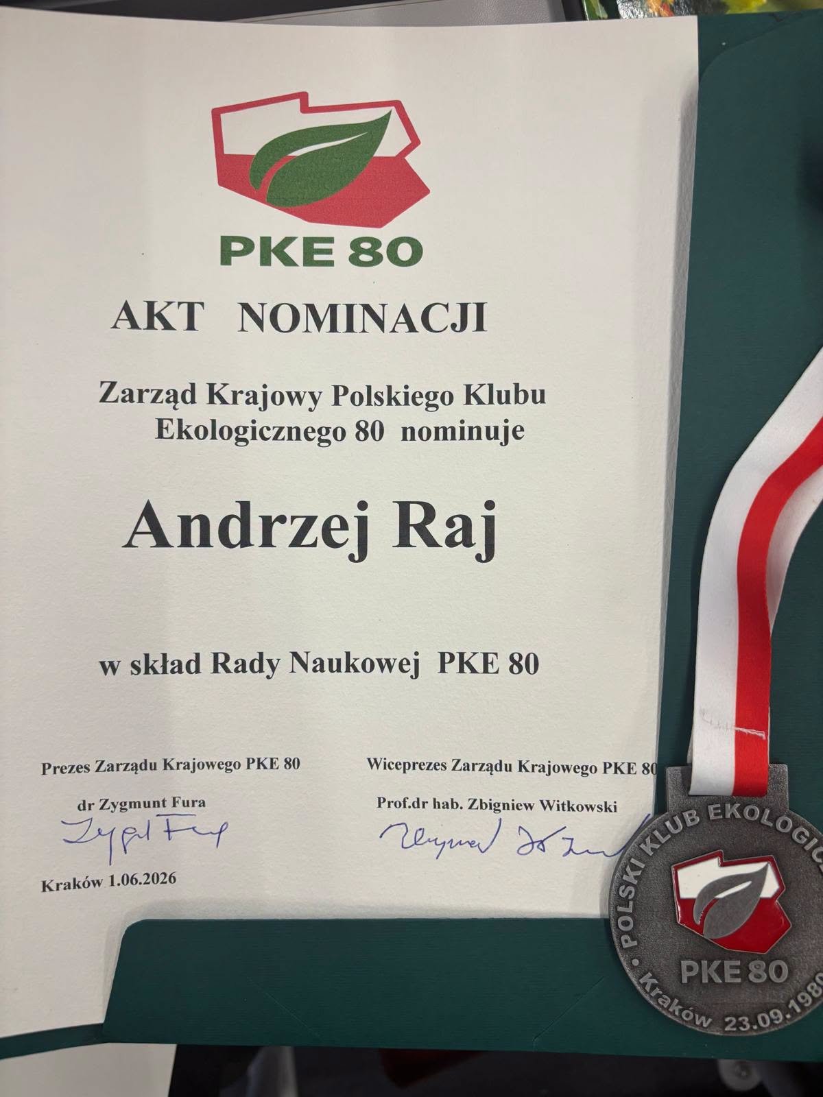 KPN doceniony przez ekologów