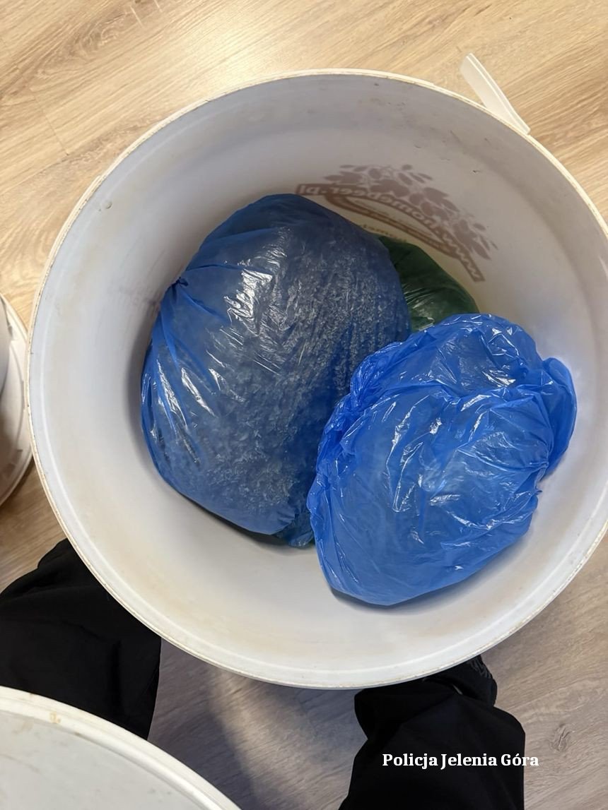 Ponad 1,6 kg marihuany zabezpieczone przez jeleniogórskich kryminalnych