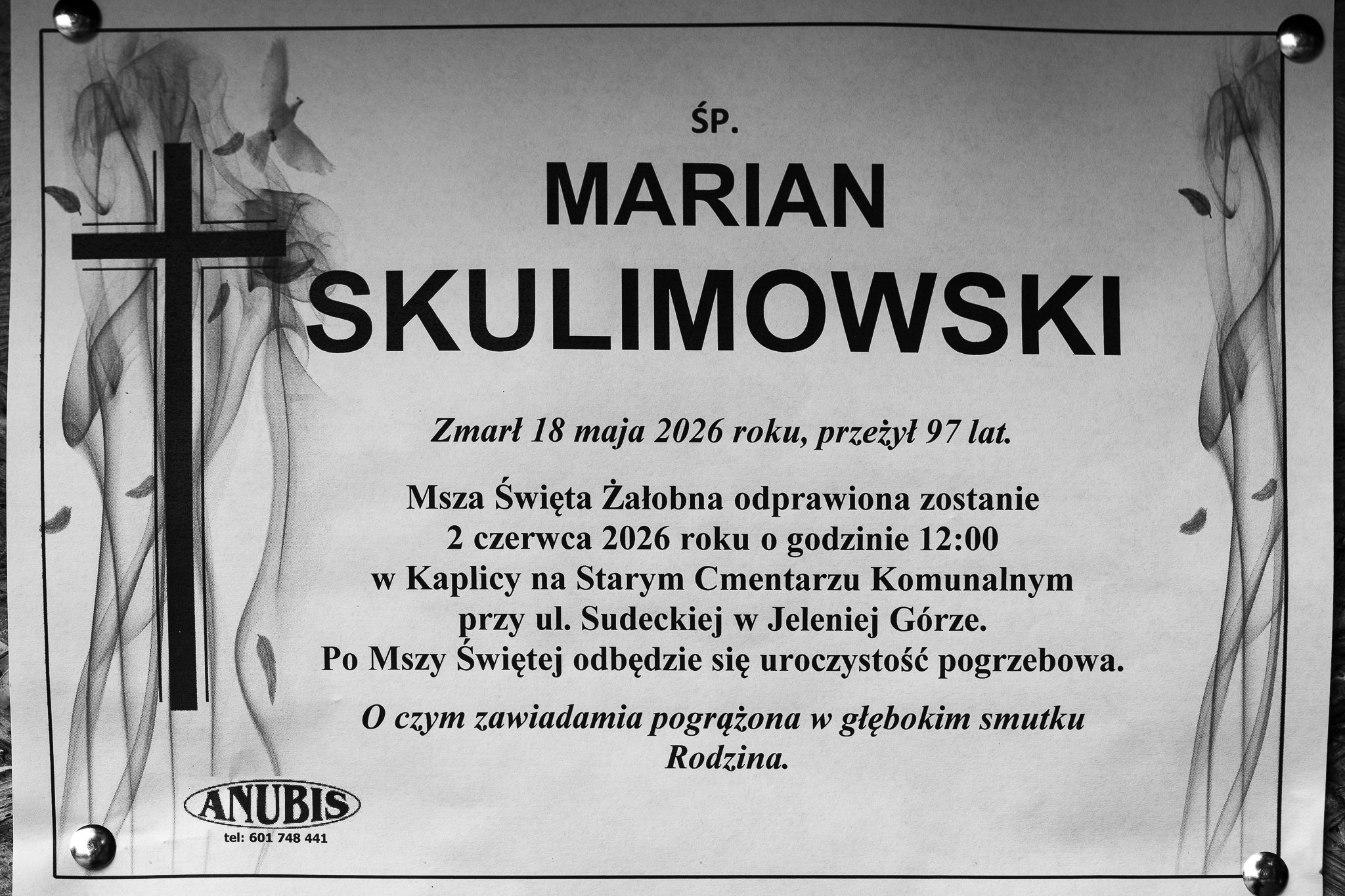 Zmarł Marian Skulimowski