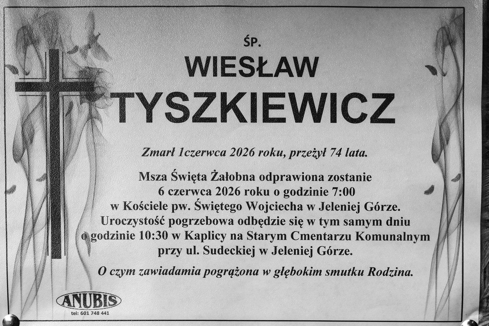 Zmarł Wiesław Tyszkiewicz
