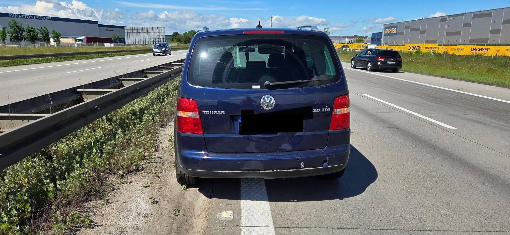 Karambol na A4, oba pasy zablokowane!