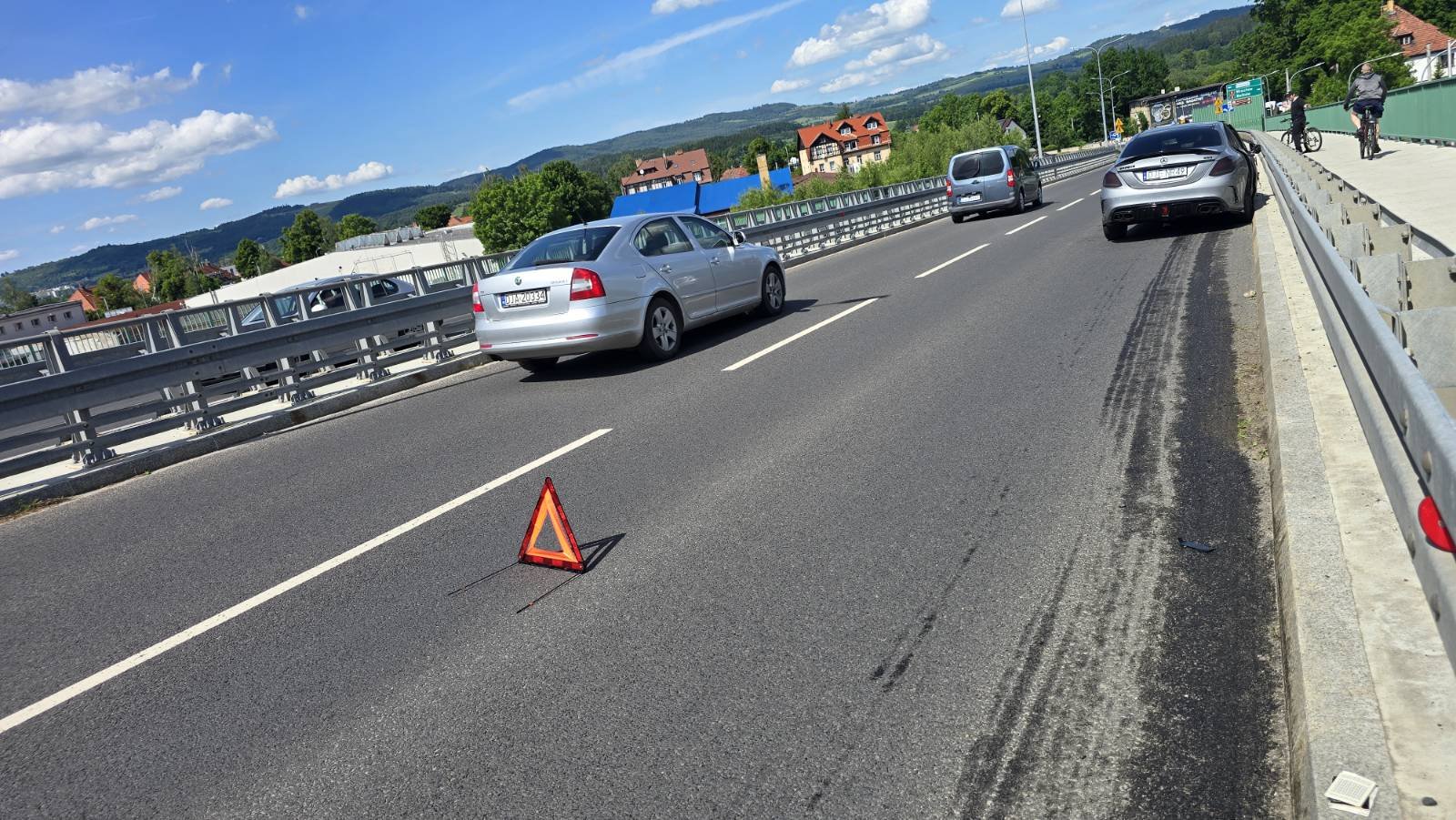 Zdarzenie na wiadukcie