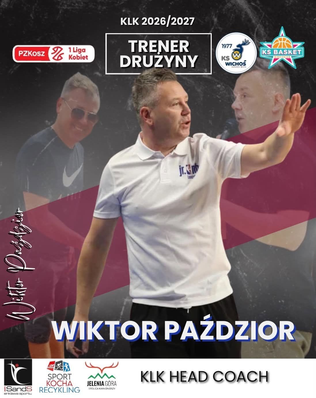 Trener Paździor cały czas na stanowisku