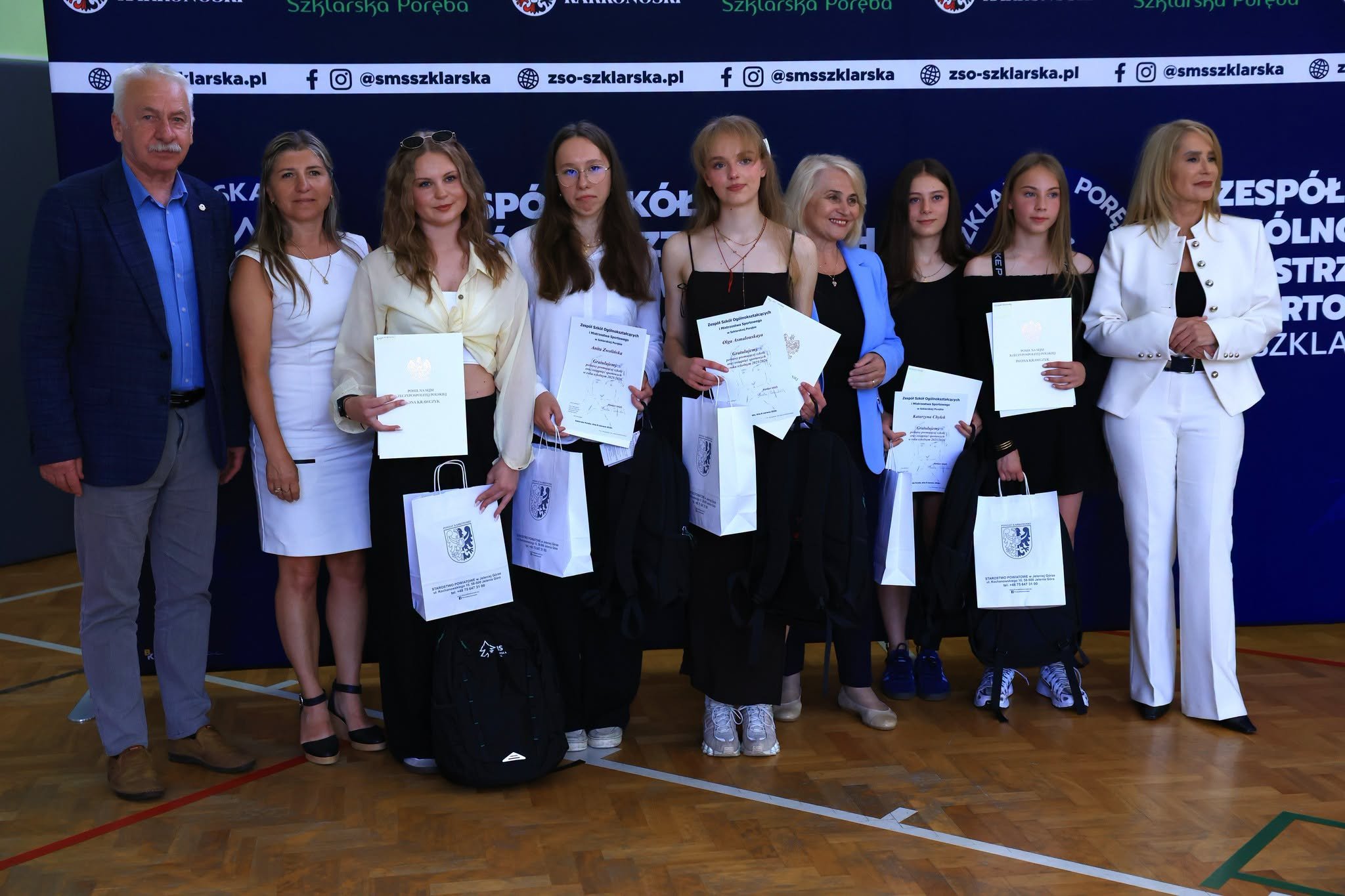 Sportowe sukcesy i wzruszające pożegnanie