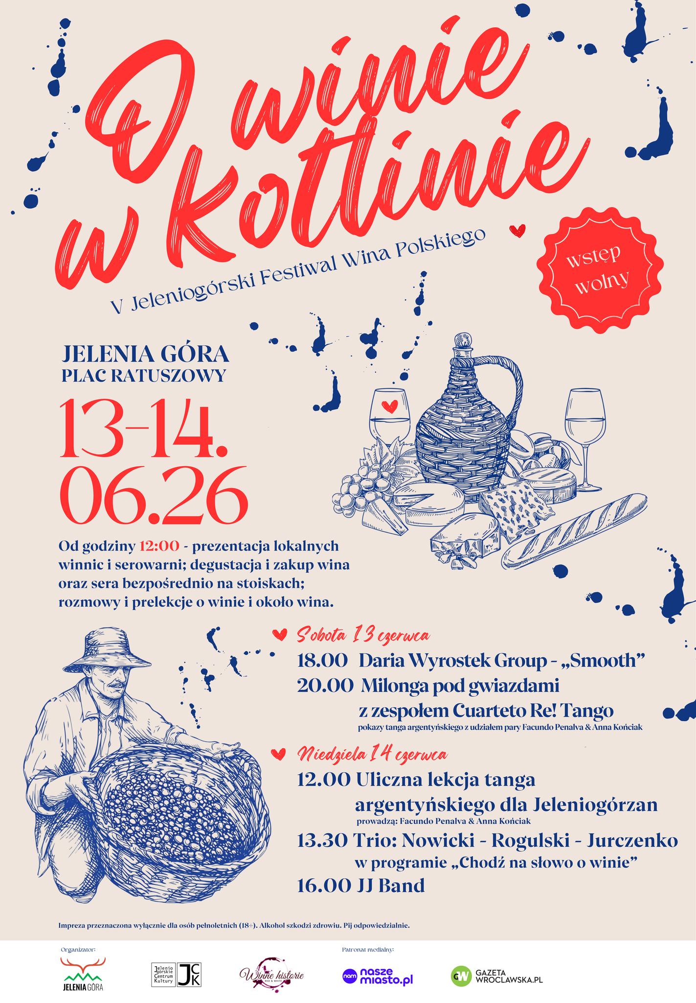 Przed nami V Festiwal Wina Polskiego - O Winie w Kotlinie