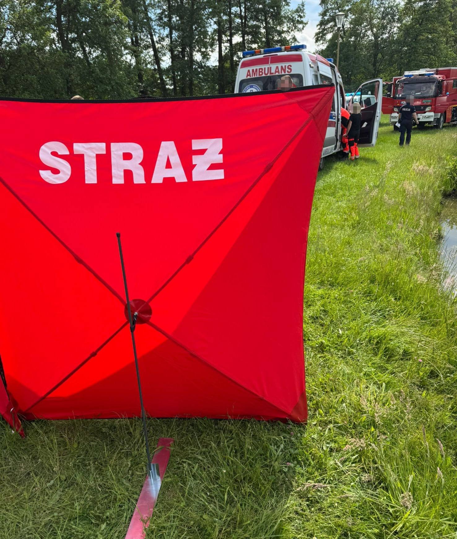 Pijany 31–latek wskoczył do stawu i już nie wypłynął
