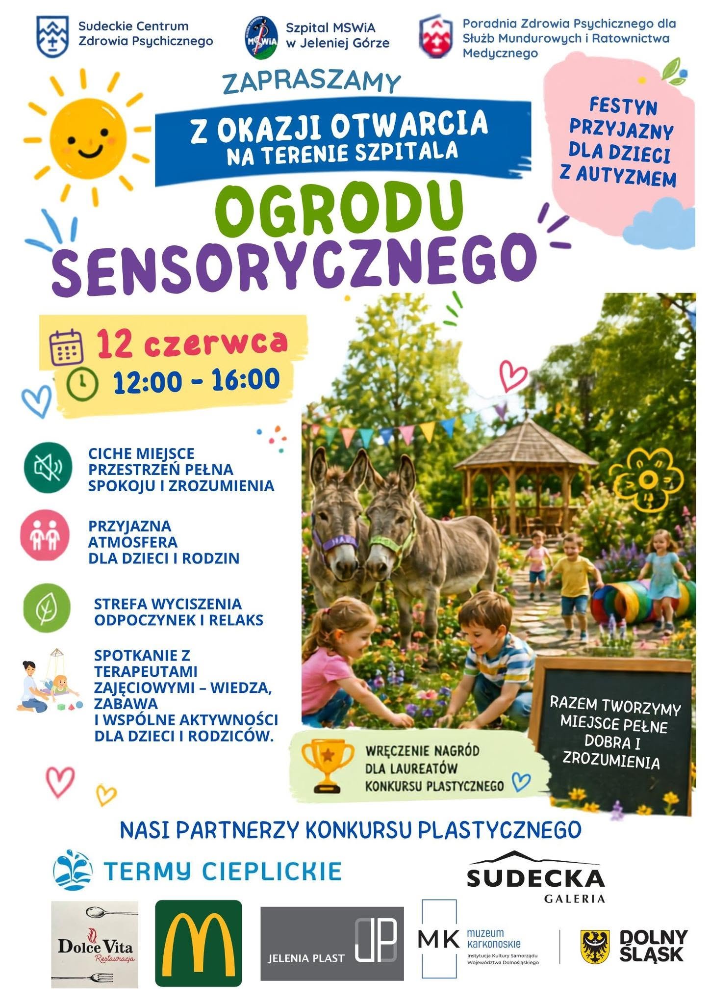 Ogród sensoryczny w Cieplicach