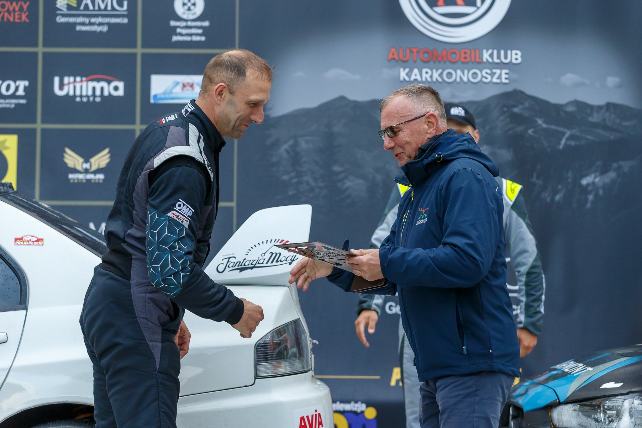 Zakończenie rajdu AMG Rally Karkonosze
