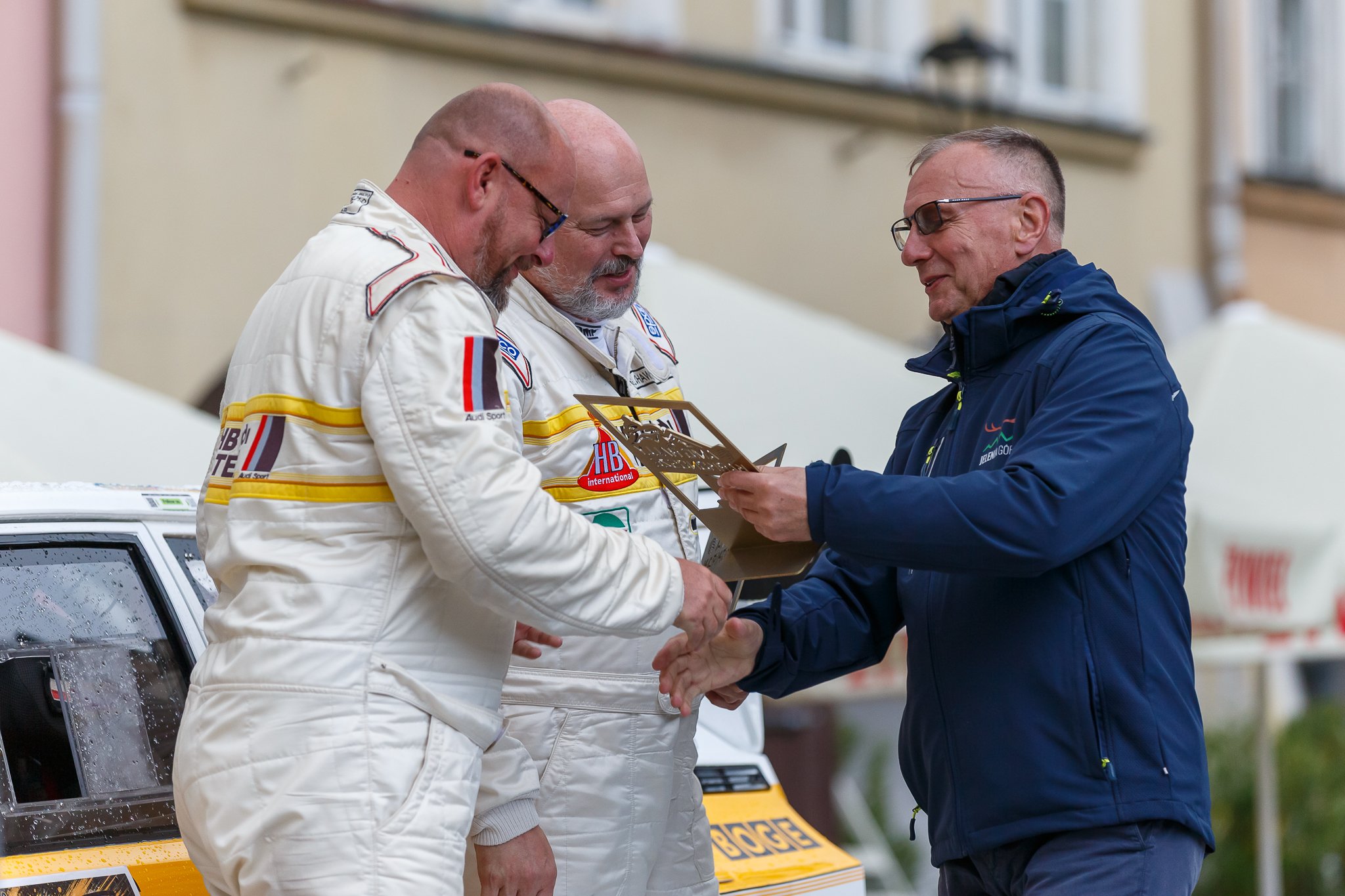Zakończenie rajdu AMG Rally Karkonosze