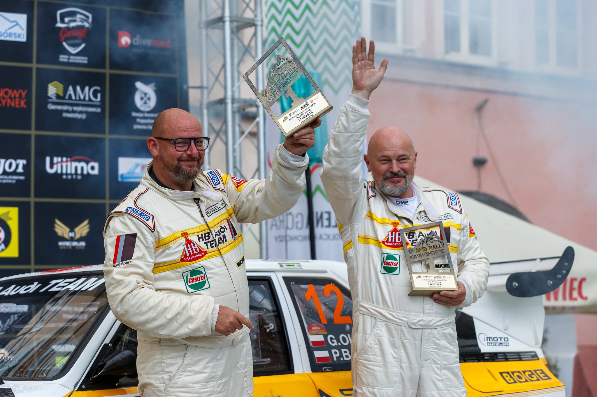 Zakończenie rajdu AMG Rally Karkonosze