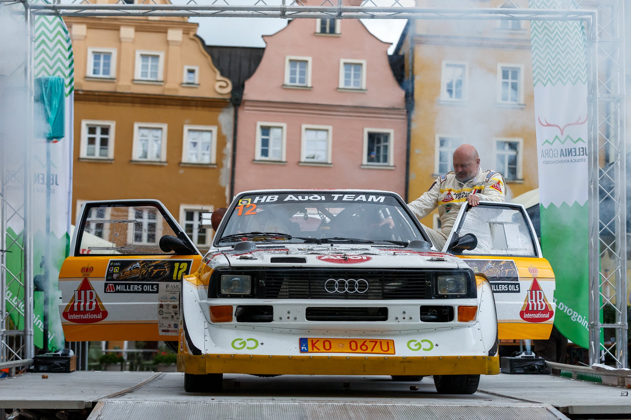 Zakończenie rajdu AMG Rally Karkonosze