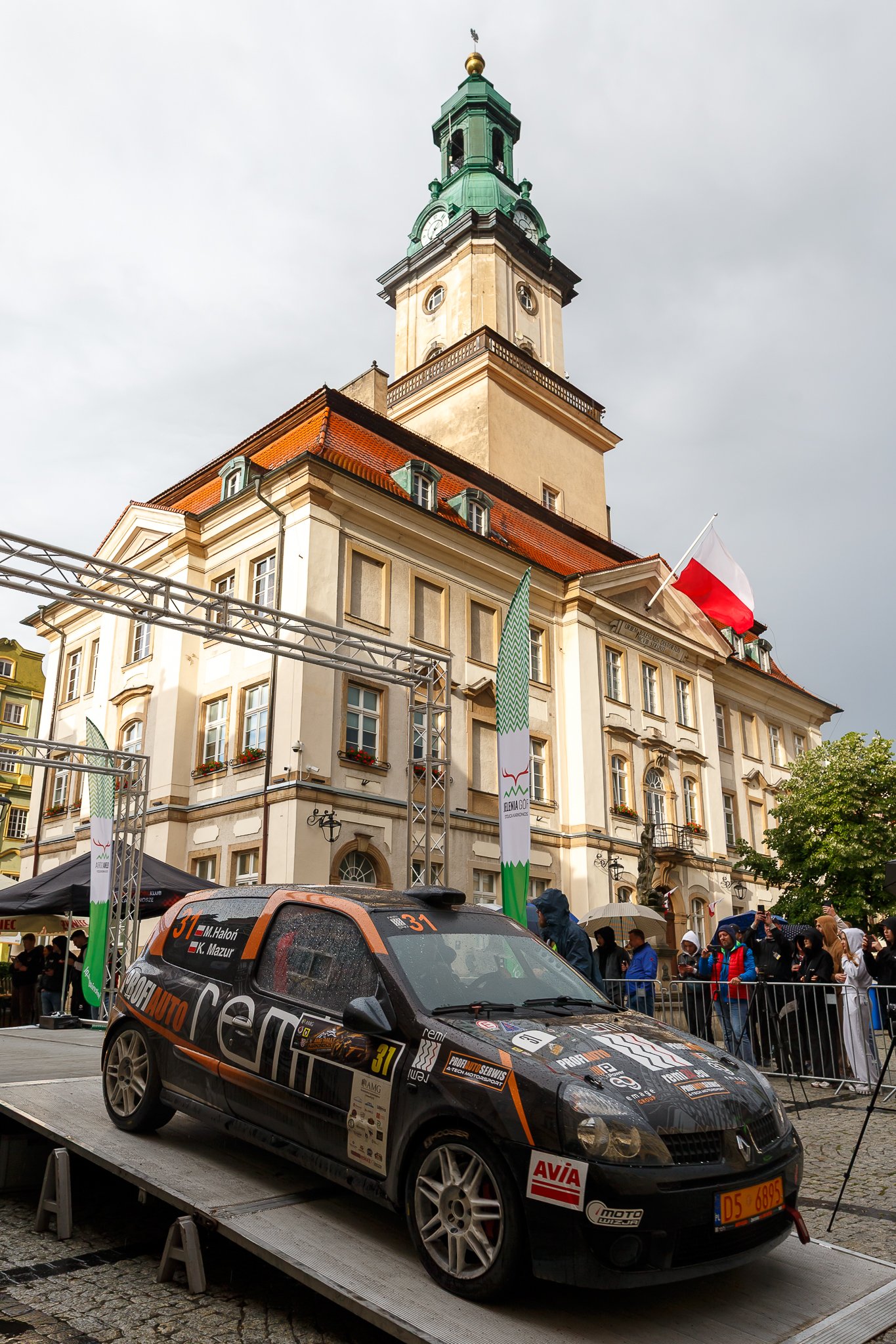 Zakończenie rajdu AMG Rally Karkonosze