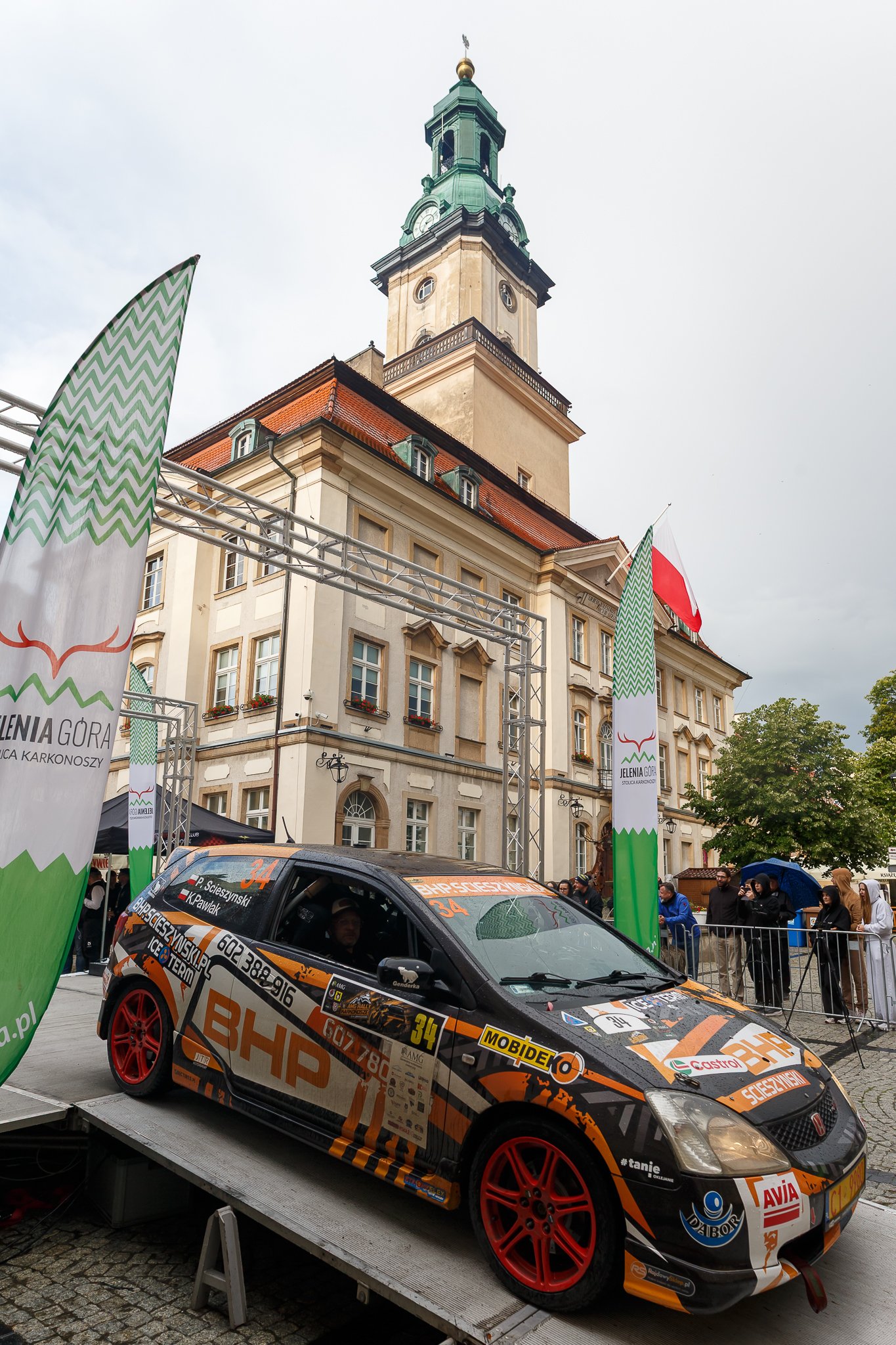 Zakończenie rajdu AMG Rally Karkonosze