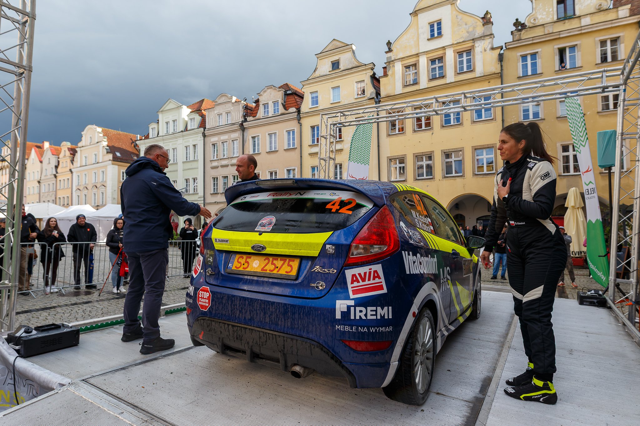 Zakończenie rajdu AMG Rally Karkonosze