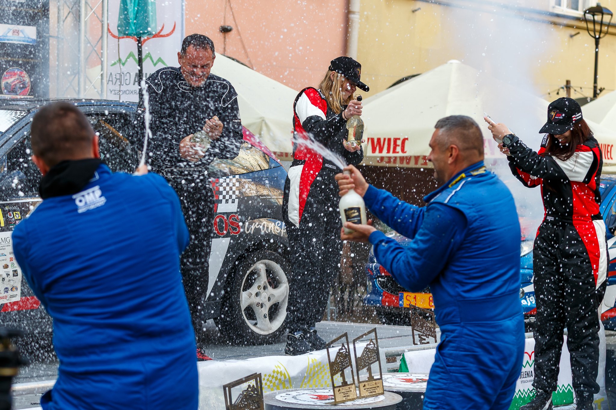 Zakończenie rajdu AMG Rally Karkonosze