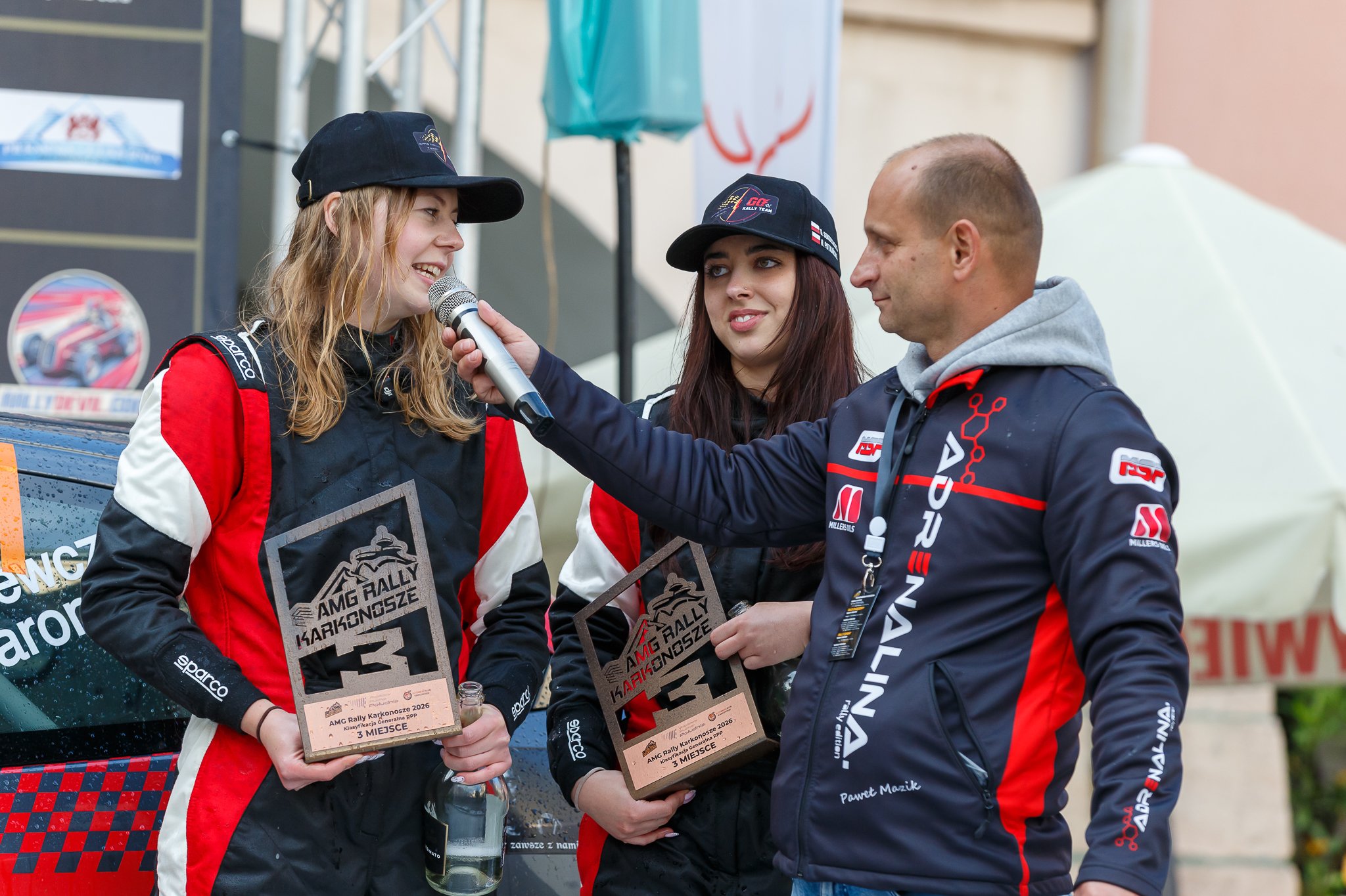 Zakończenie rajdu AMG Rally Karkonosze