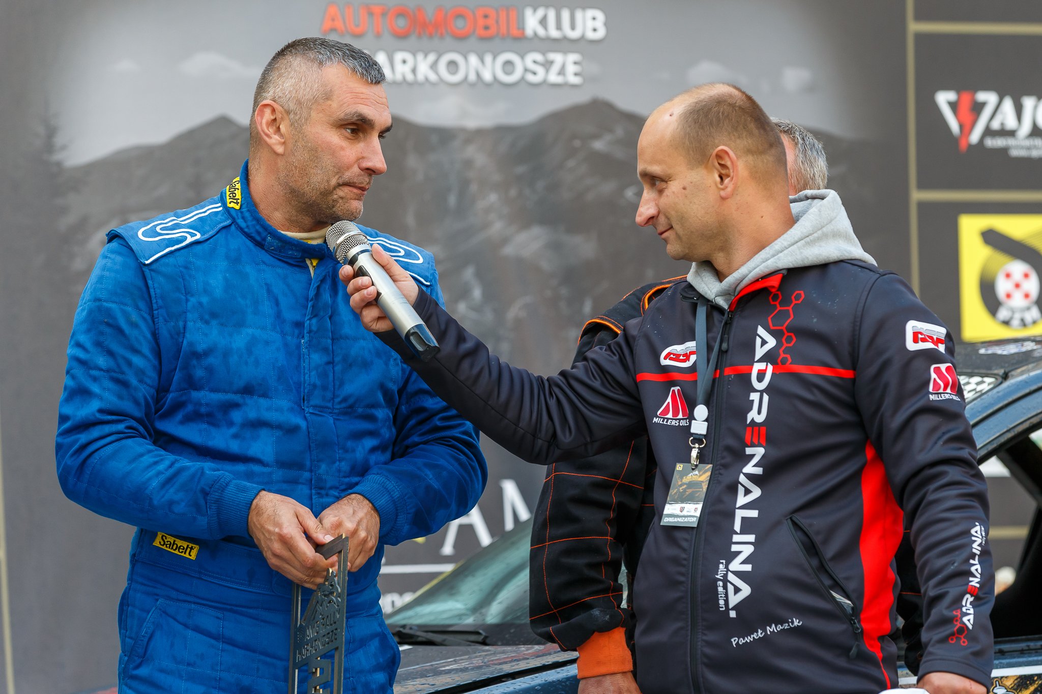 Zakończenie rajdu AMG Rally Karkonosze