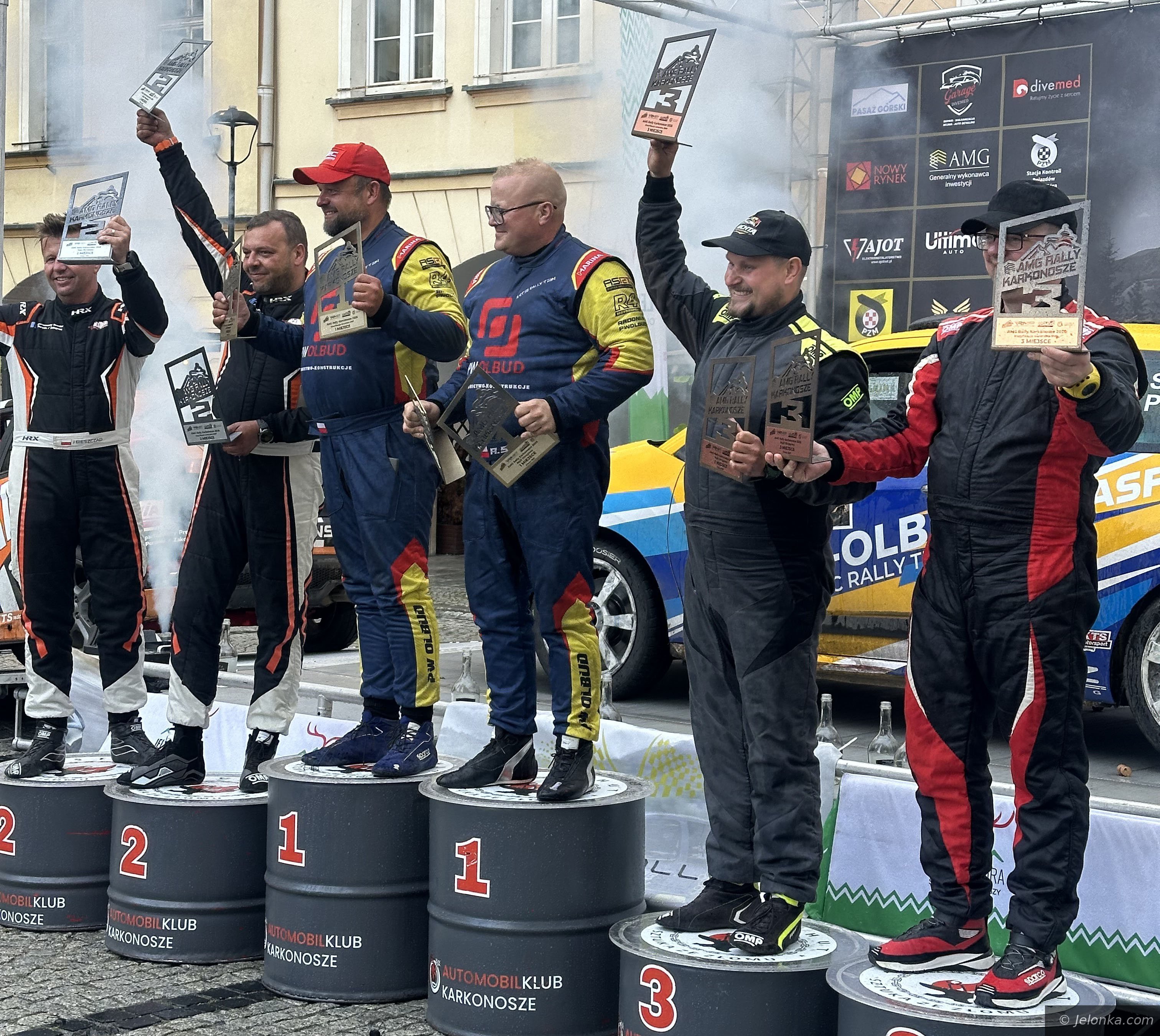 Zakończenie rajdu AMG Rally Karkonosze