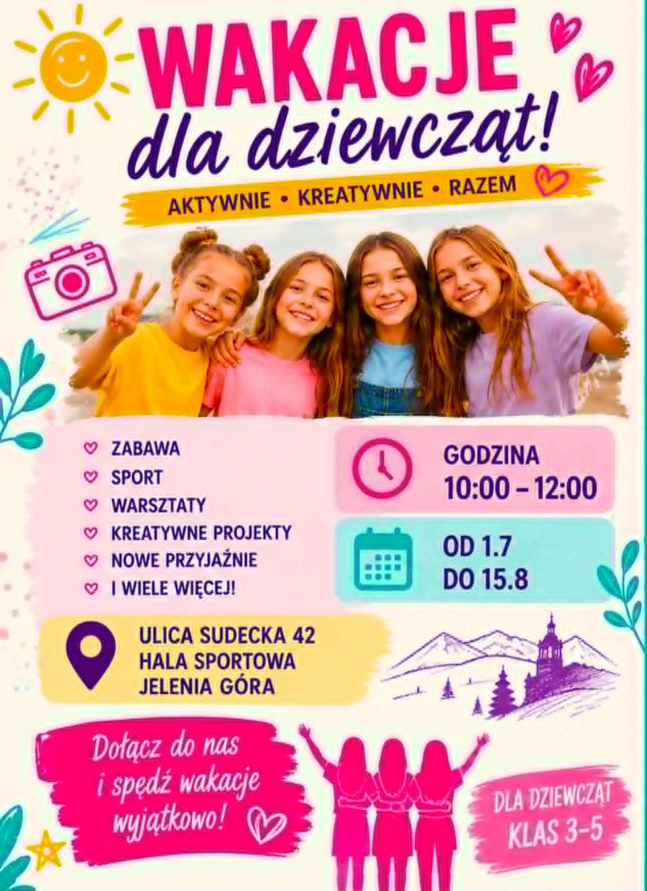 Bezpłatne treningi dla młodych koszykarek