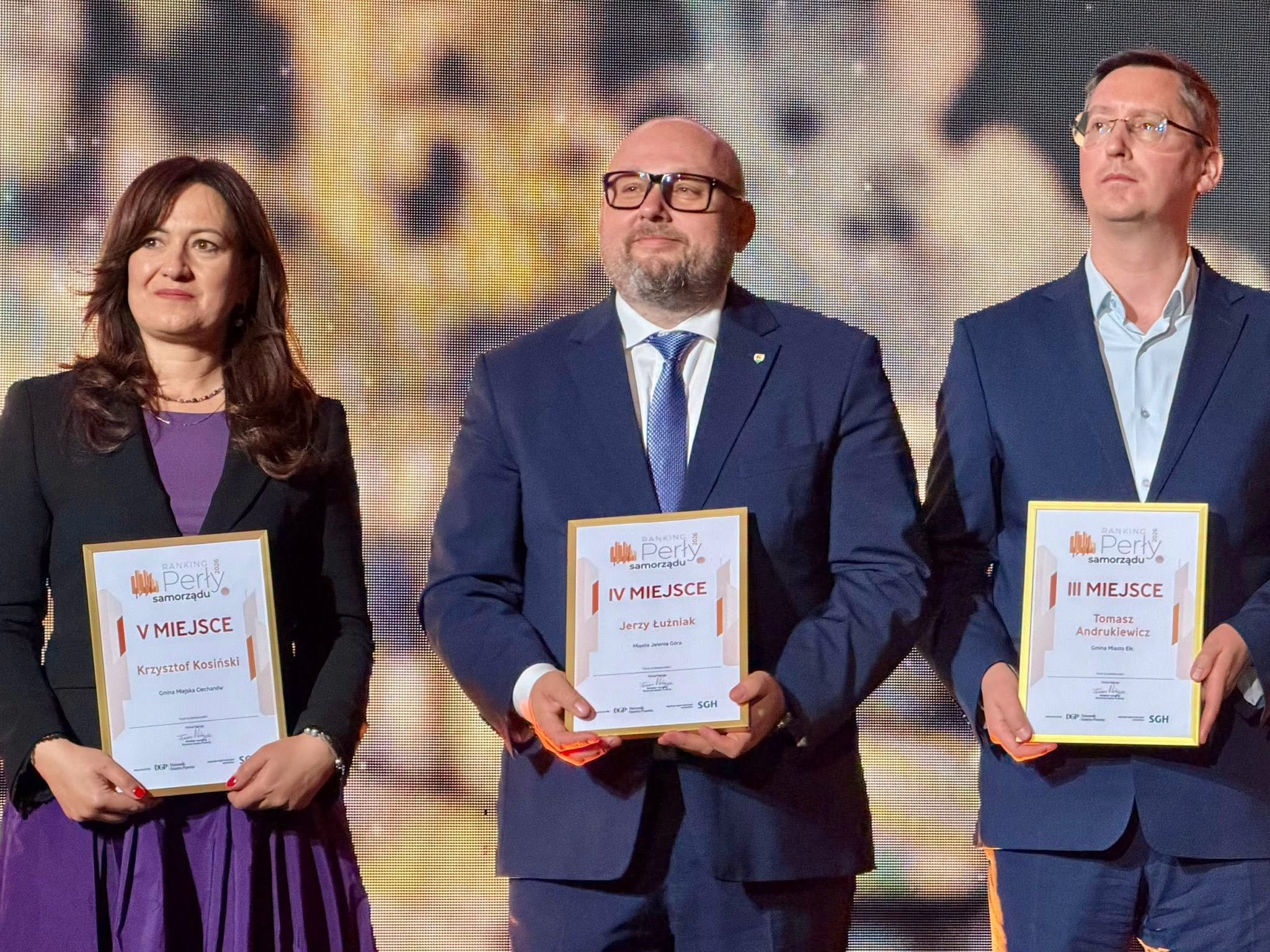 Jerzy Łużniak w czołówce rankingu samorządowców