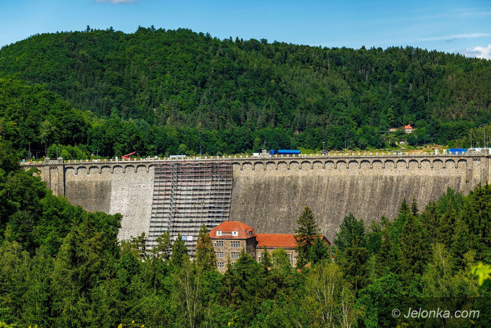 Remontują zaporę w Pilchowicach