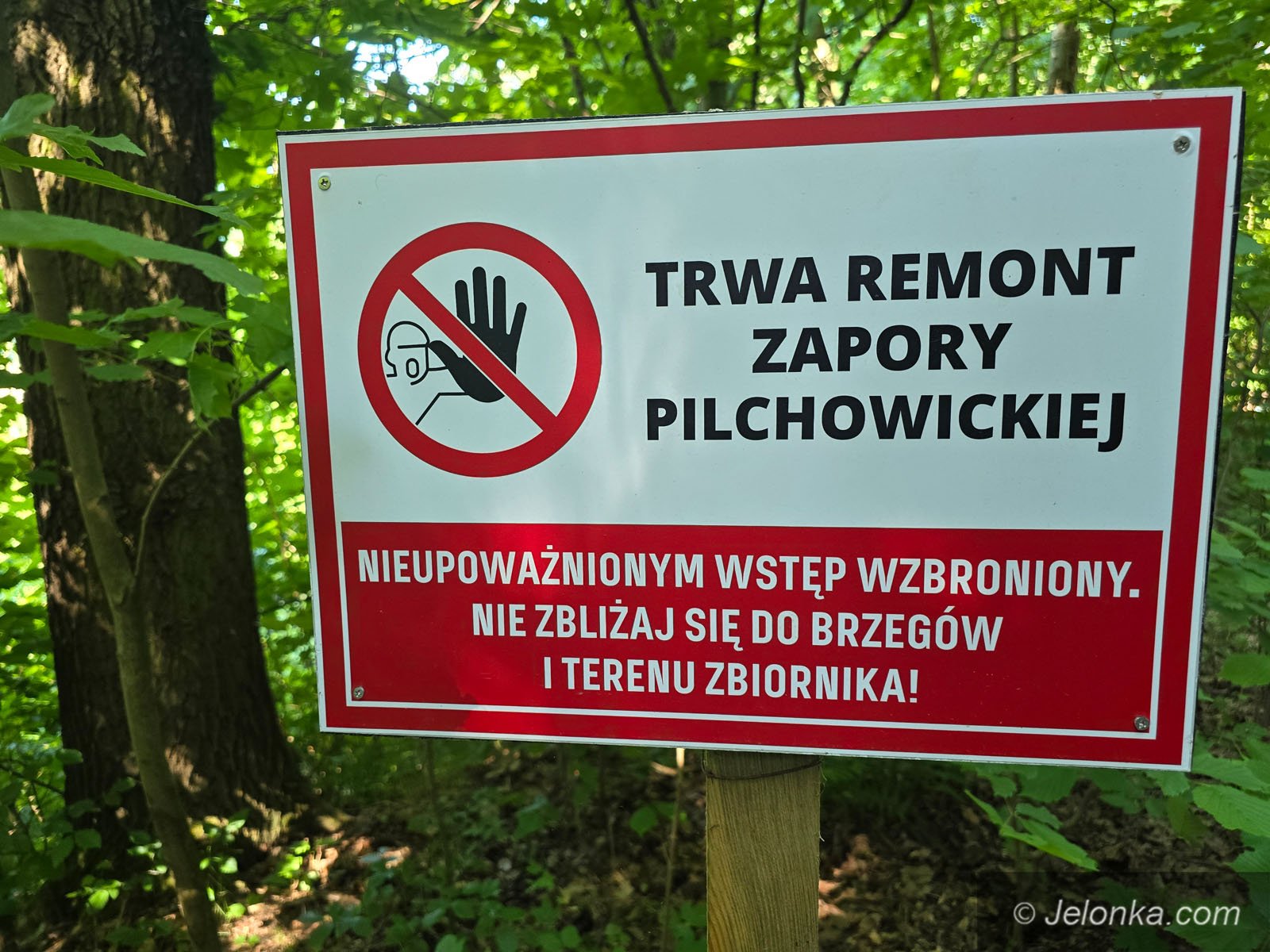Remontują zaporę w Pilchowicach