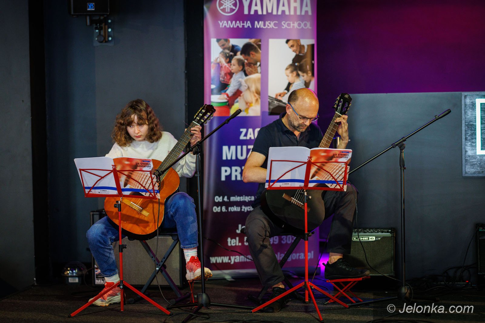 Muzyczne emocje w Klubie Kwadrat. Uczniowie Yamaha zachwycili publiczność
