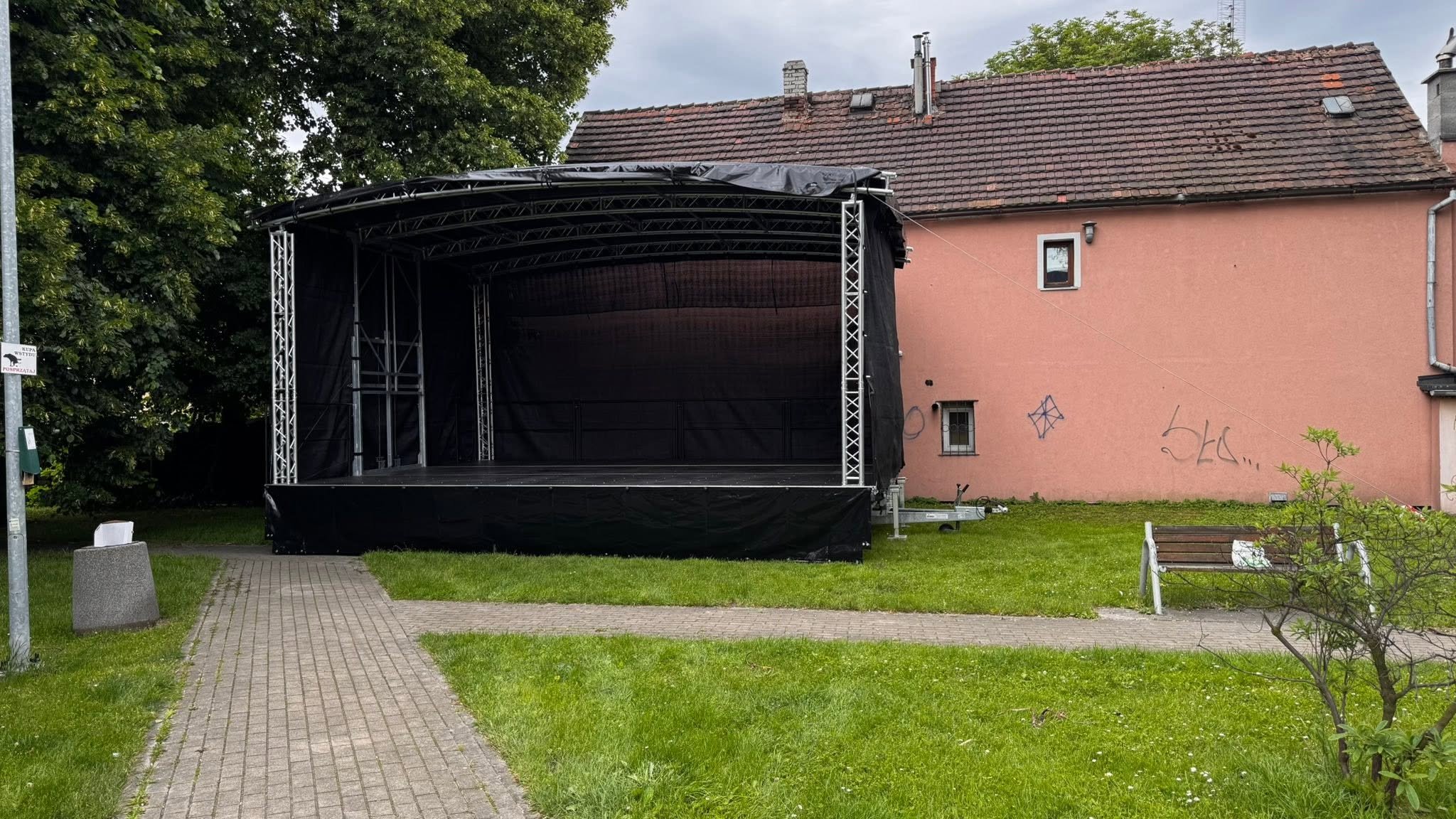 Scena gotowa na wydarzenia