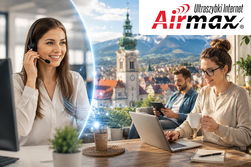Airmax – stabilny internet i obsługa oparta na rozmowie z człowiekiem. Co mogą zyskać mieszkańcy Jeleniej Góry?