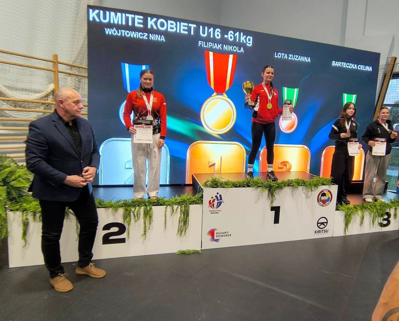 Karateczka z „Chemika” w czołówce Mistrzostw Polski