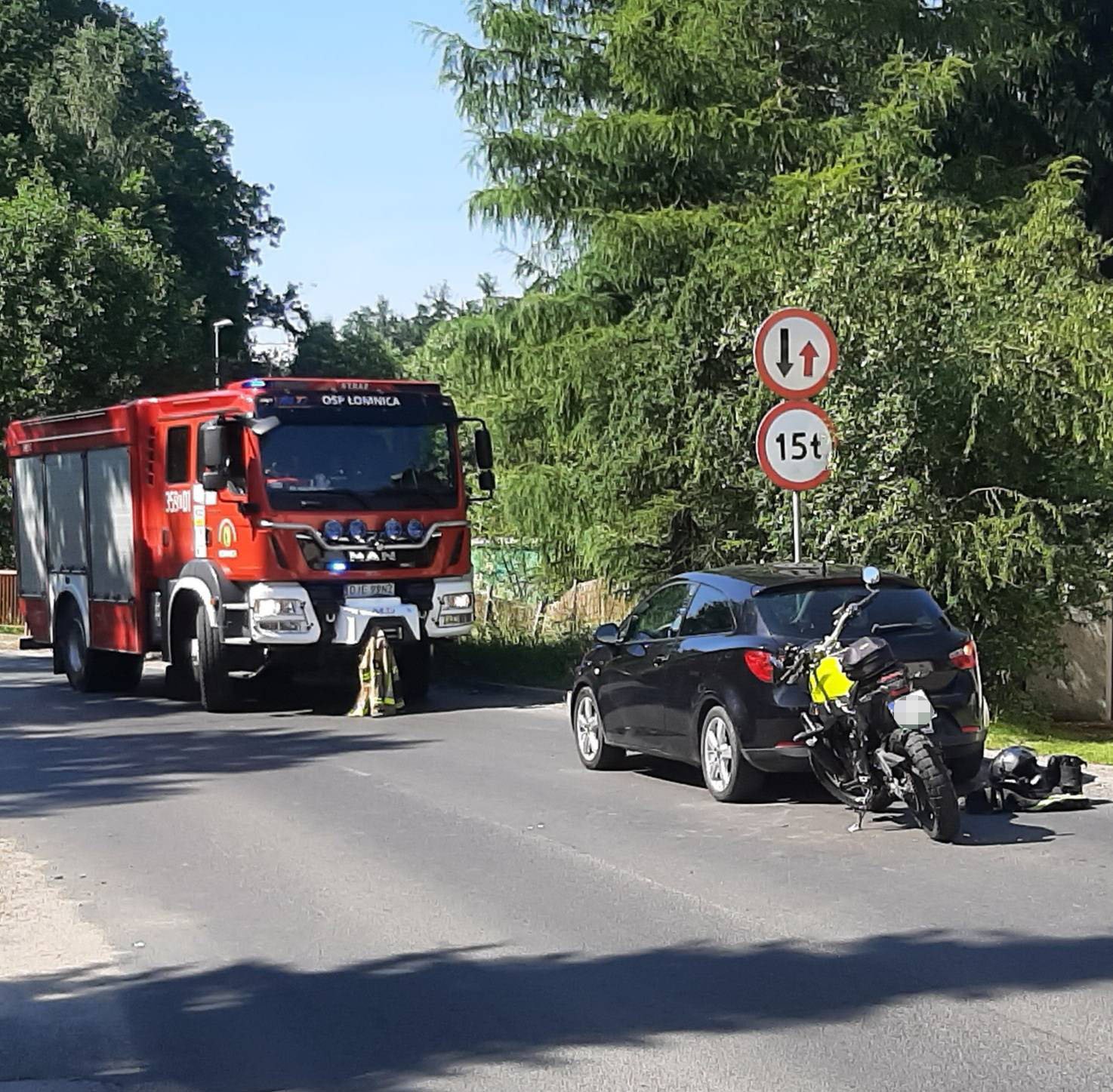 Wypadek w Kostrzycy