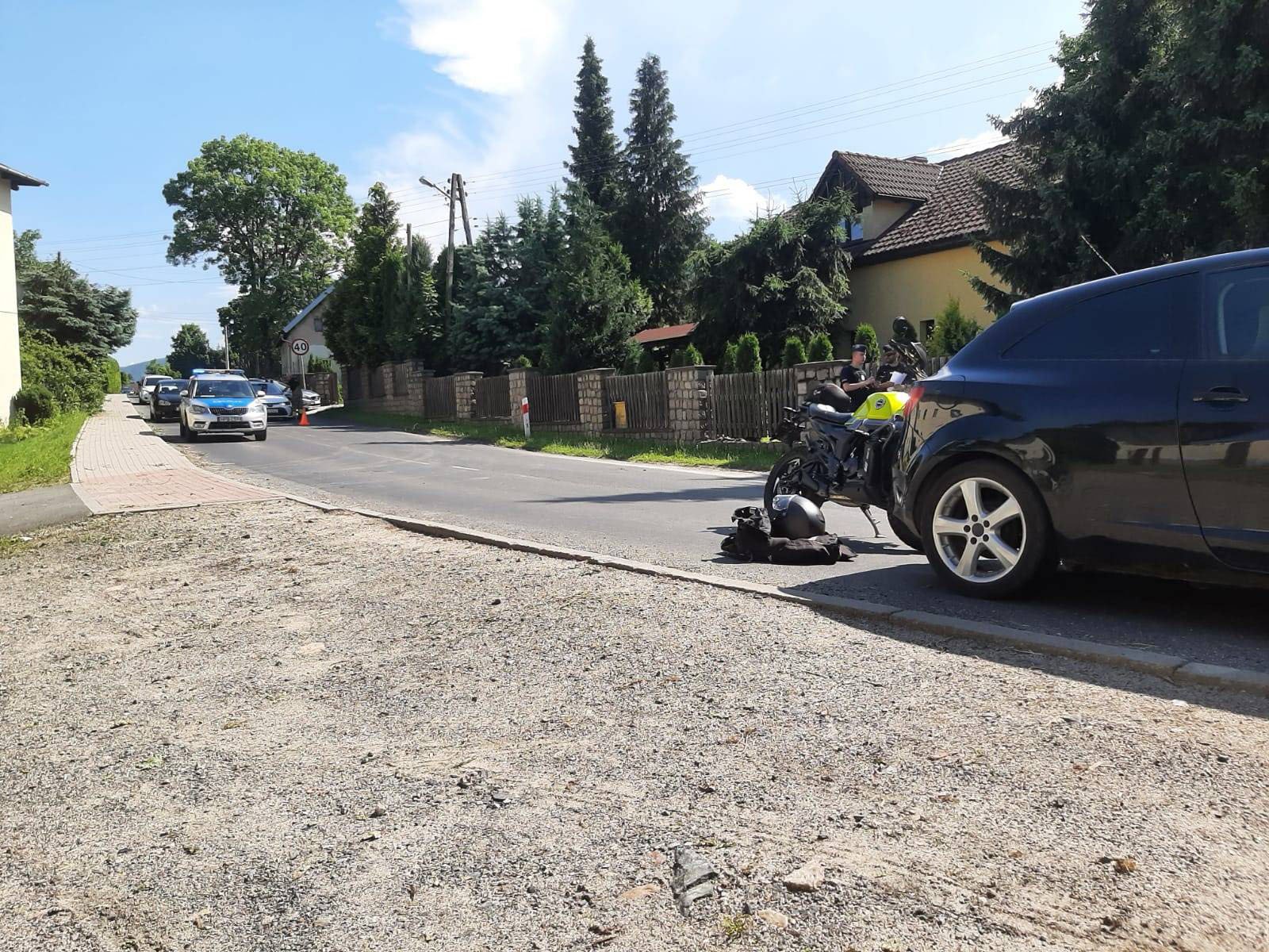 Wypadek w Kostrzycy