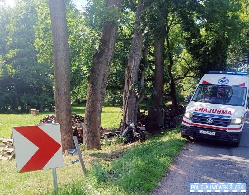 Dwa groźne wypadki motocyklistów