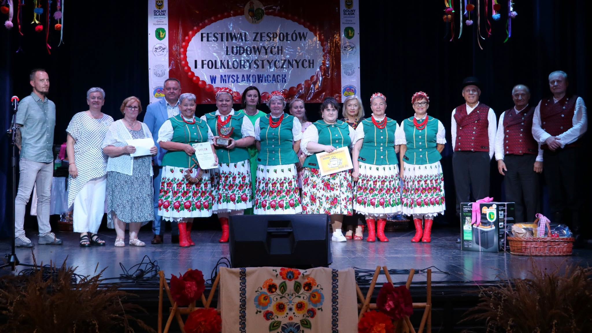 Święto folkloru w Mysłakowicach