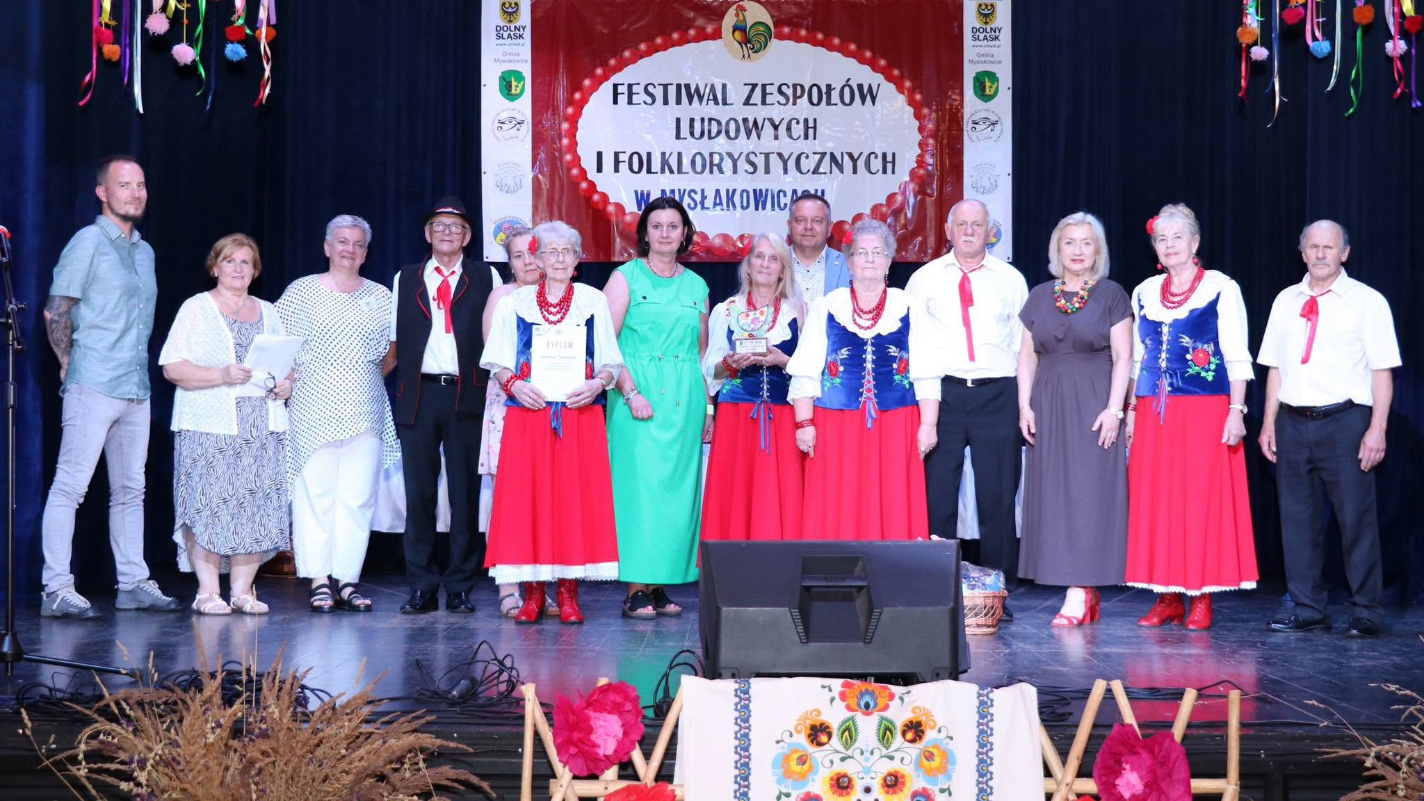 Święto folkloru w Mysłakowicach