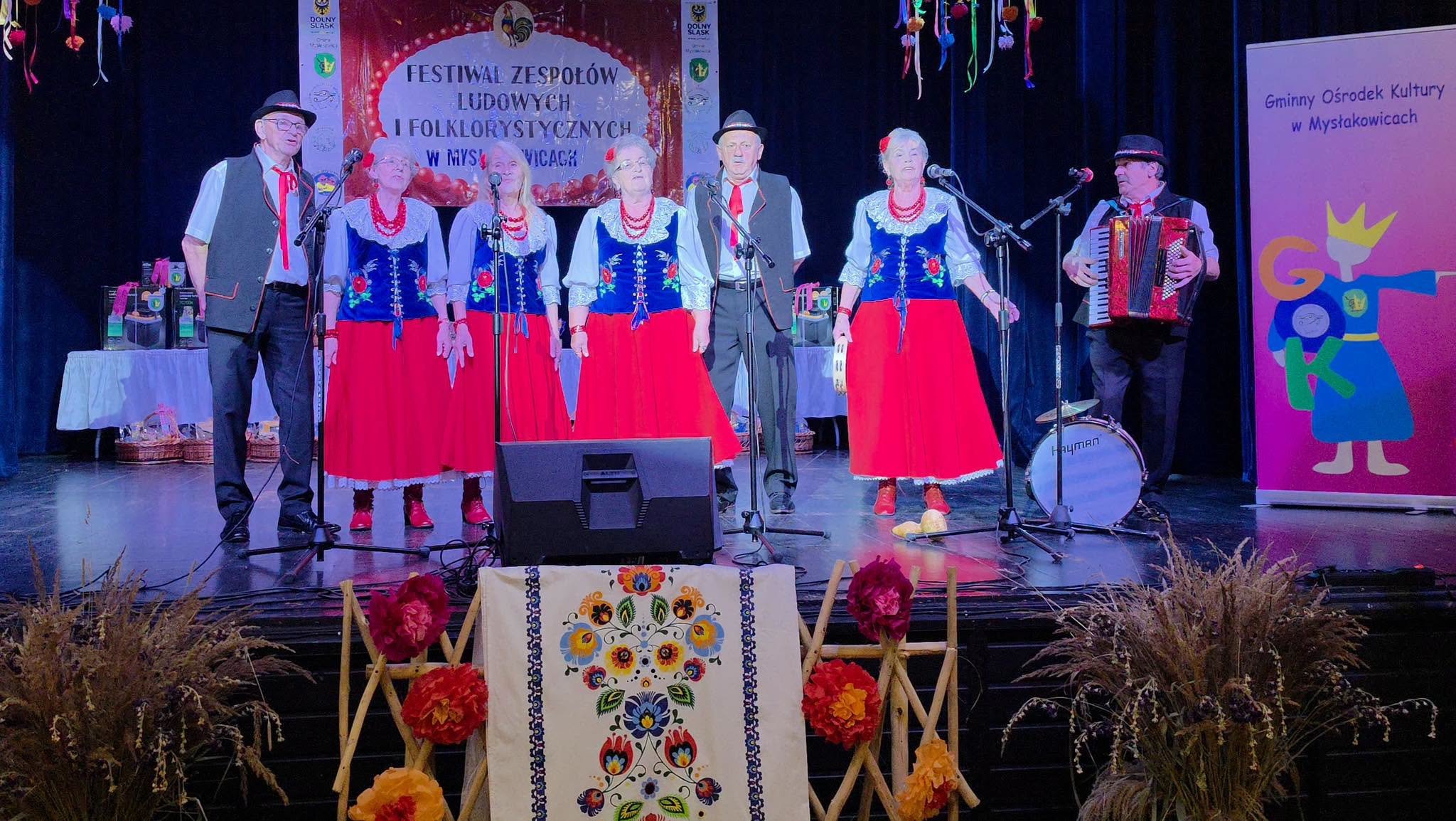 Święto folkloru w Mysłakowicach