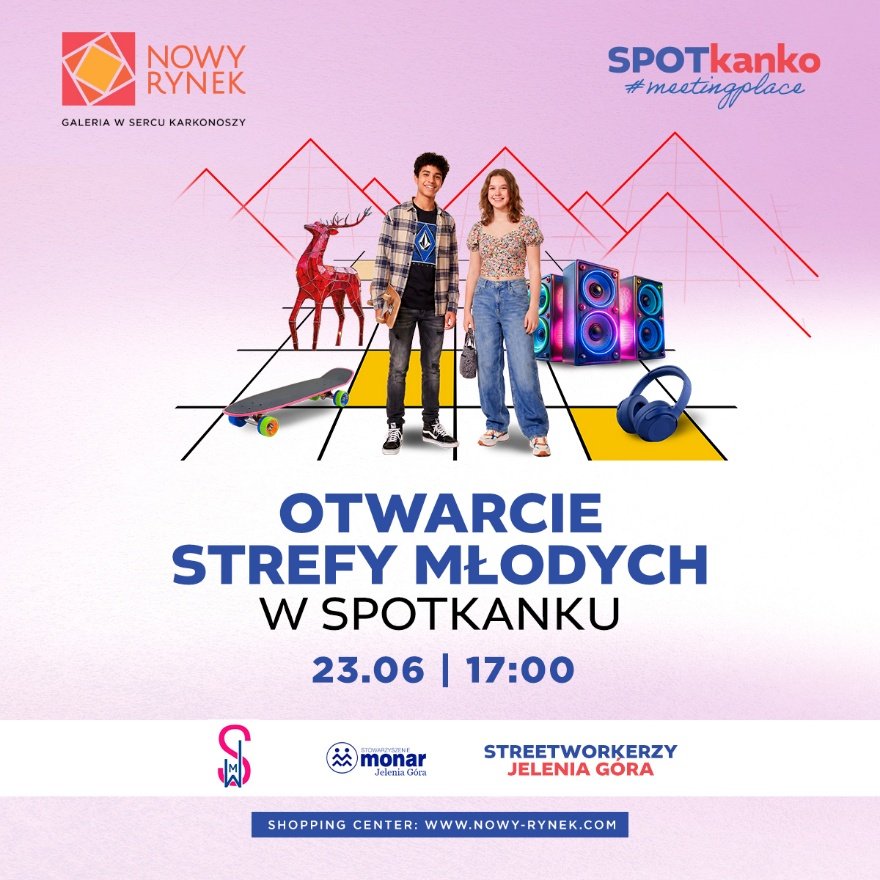 W galerii Nowy Rynek otwarto Strefę Młodych