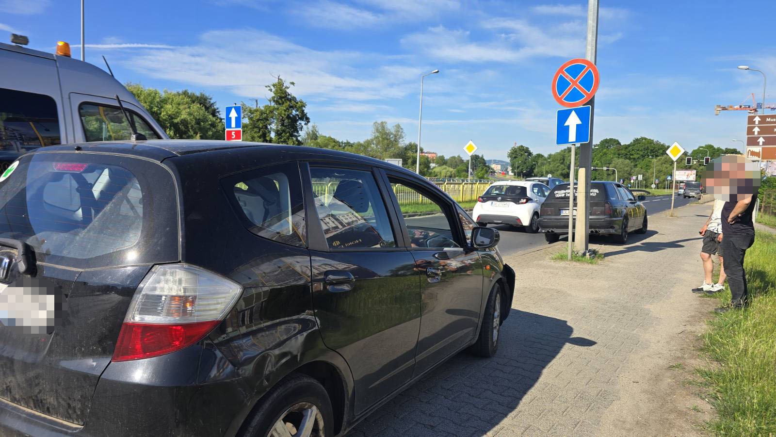 Kolizja na Sobieskiego