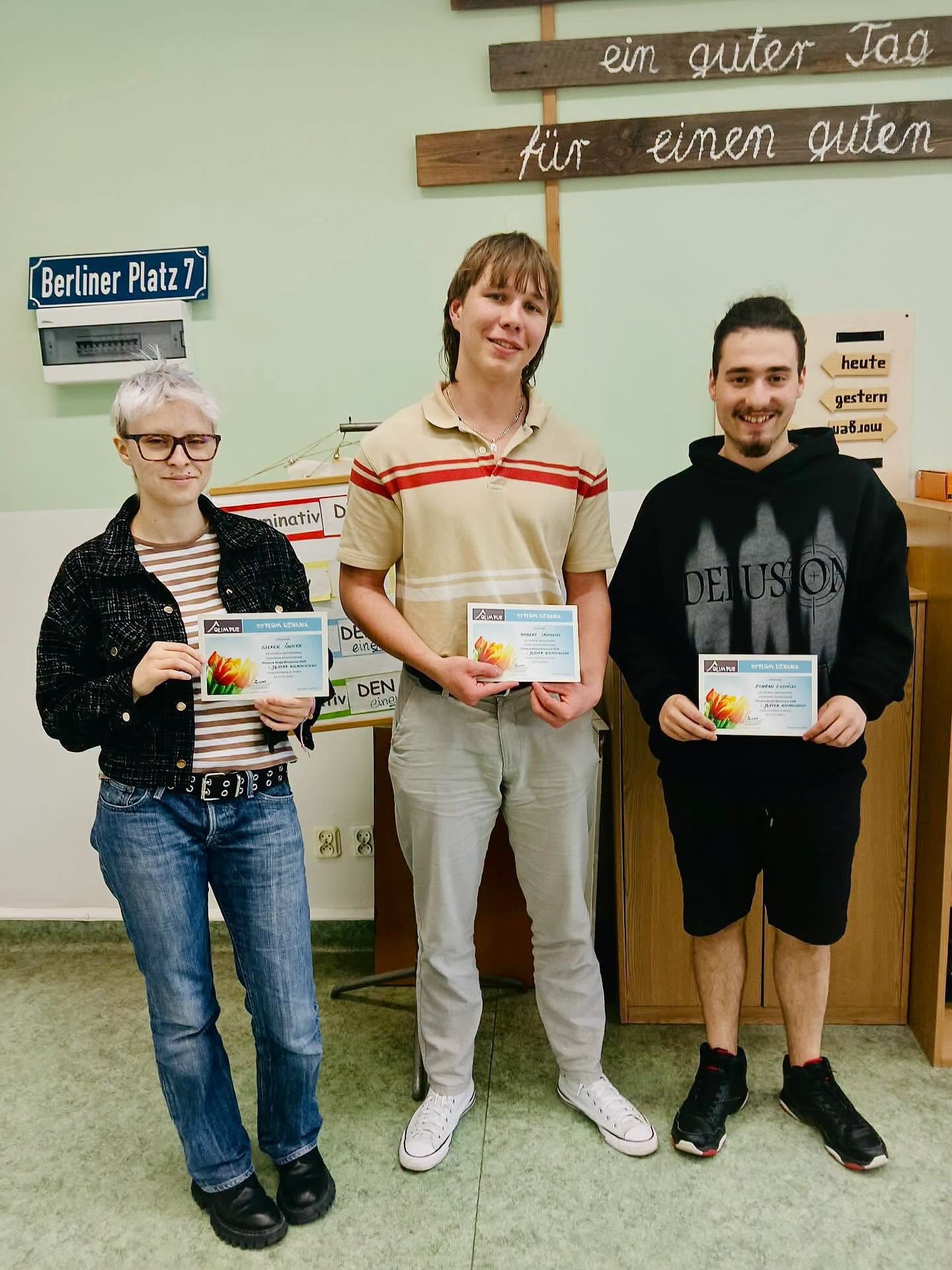 Uczniowie „Mechanika” wśród najlepszych germanistów