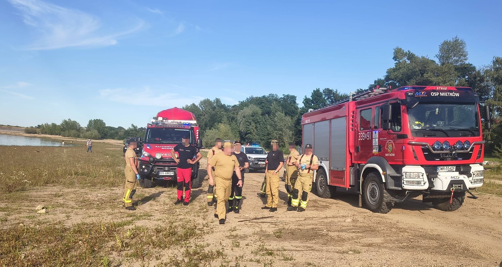 Tragiczny finał poszukiwań na Zalewie Mietkowskim