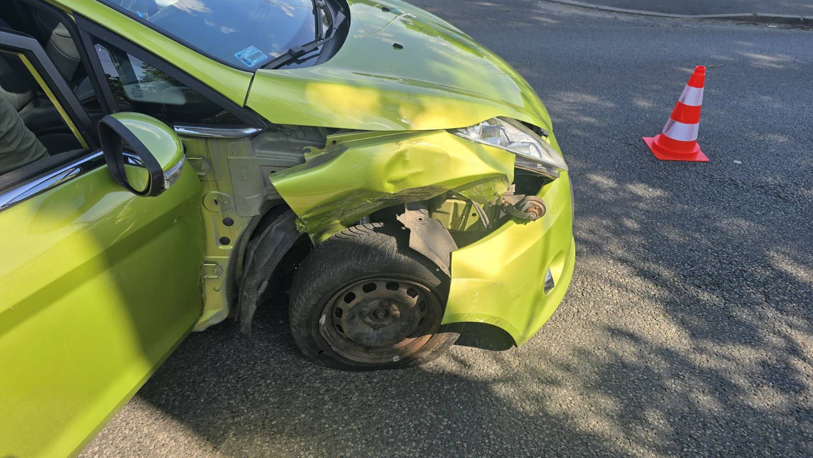 Kolizja na Karola Miarki