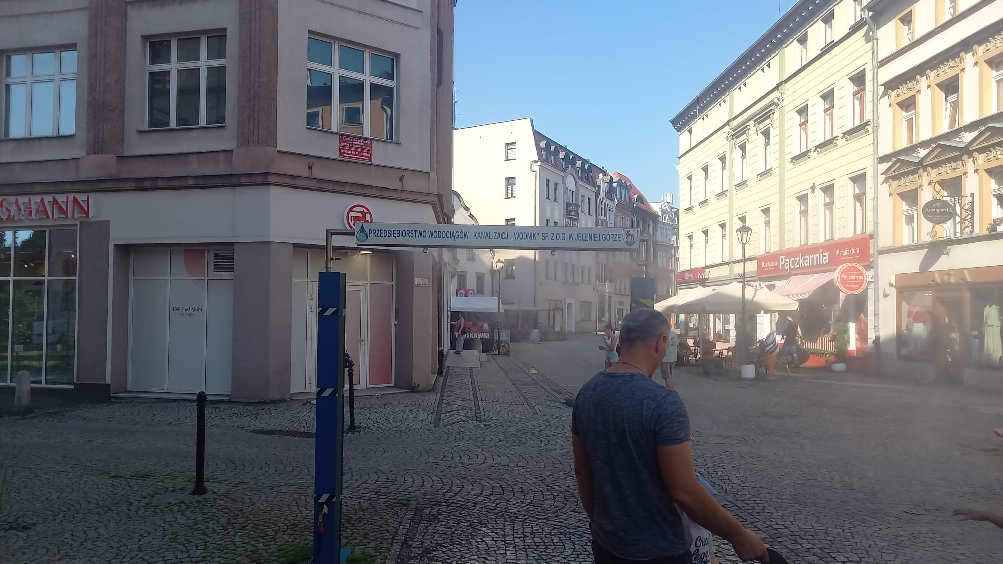 Kurtyna wodna w centrum Jeleniej Góry i w Cieplicach