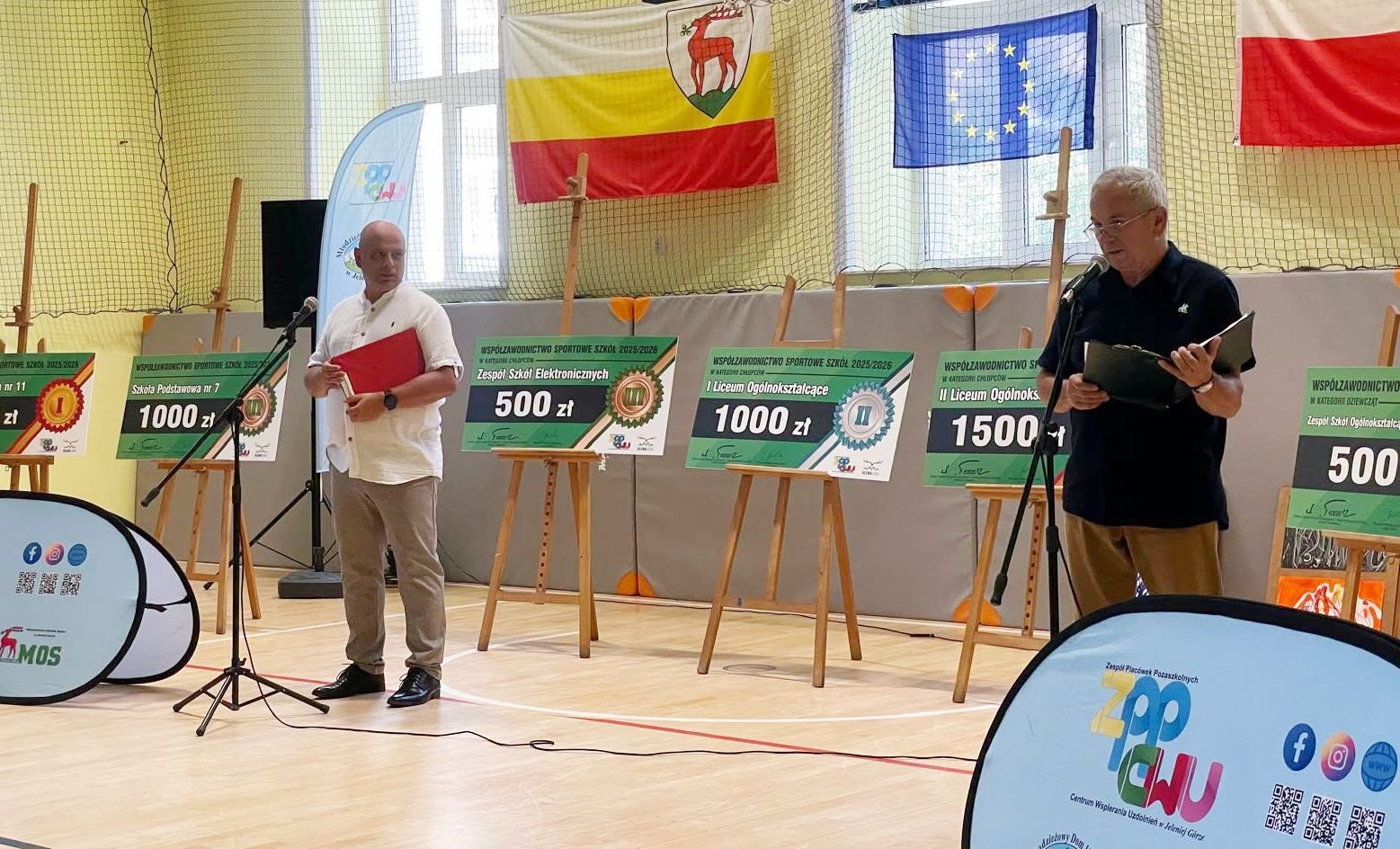 Sportowe sukcesy szkół nagrodzone