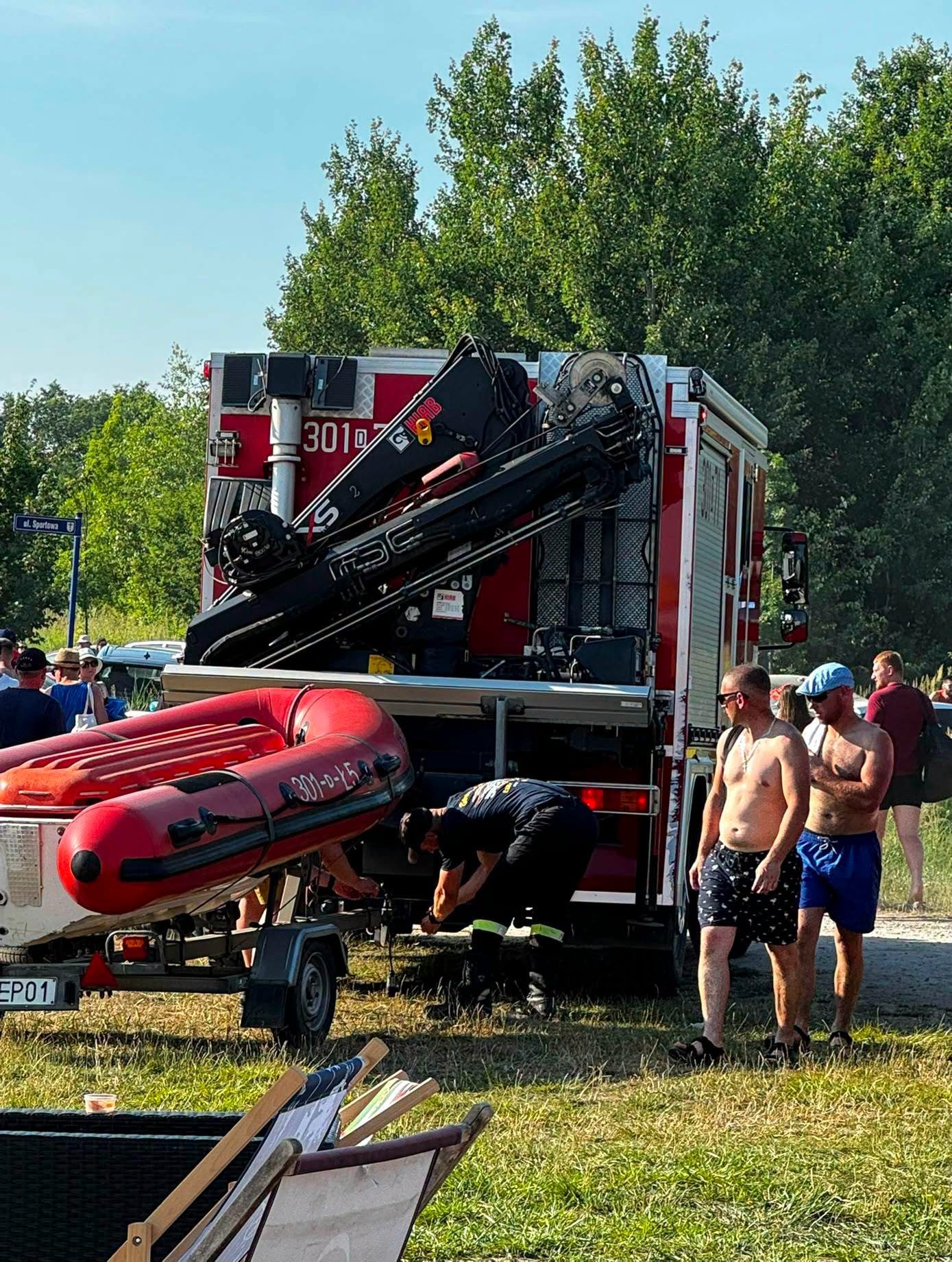 Dwie osoby tonęły na kąpielisku. Jednej nie udało się uratować