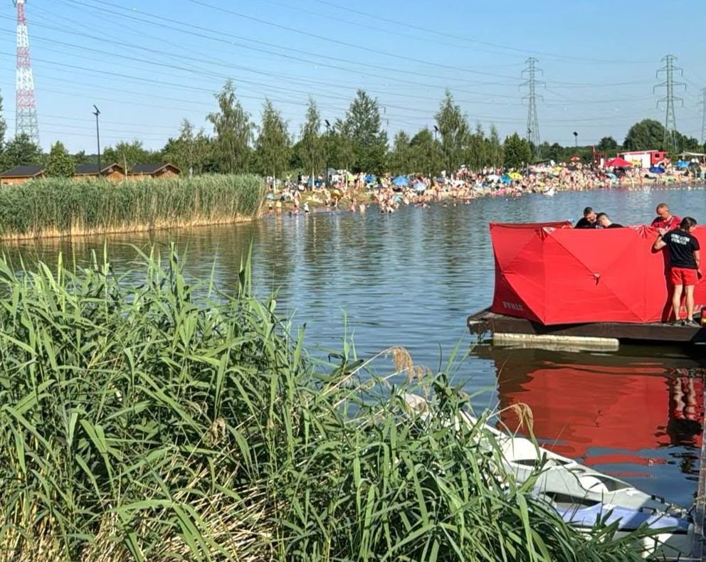 Dwie osoby tonęły na kąpielisku. Jednej nie udało się uratować
