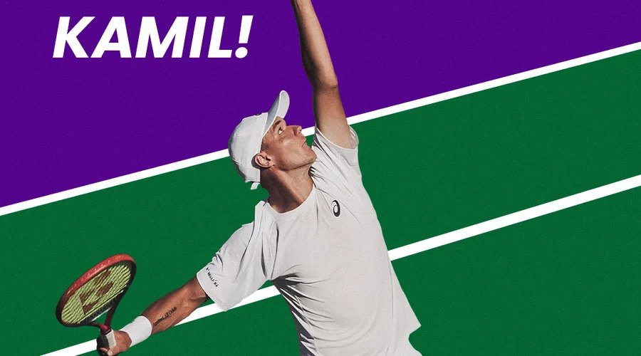 Kamil Majchrzak z KGHM w Wimbledonie i US Open
