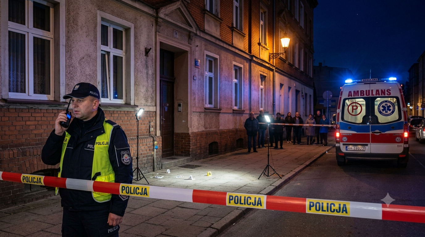 Kobieta z nożem rzuciła się na dwóch mężczyzn