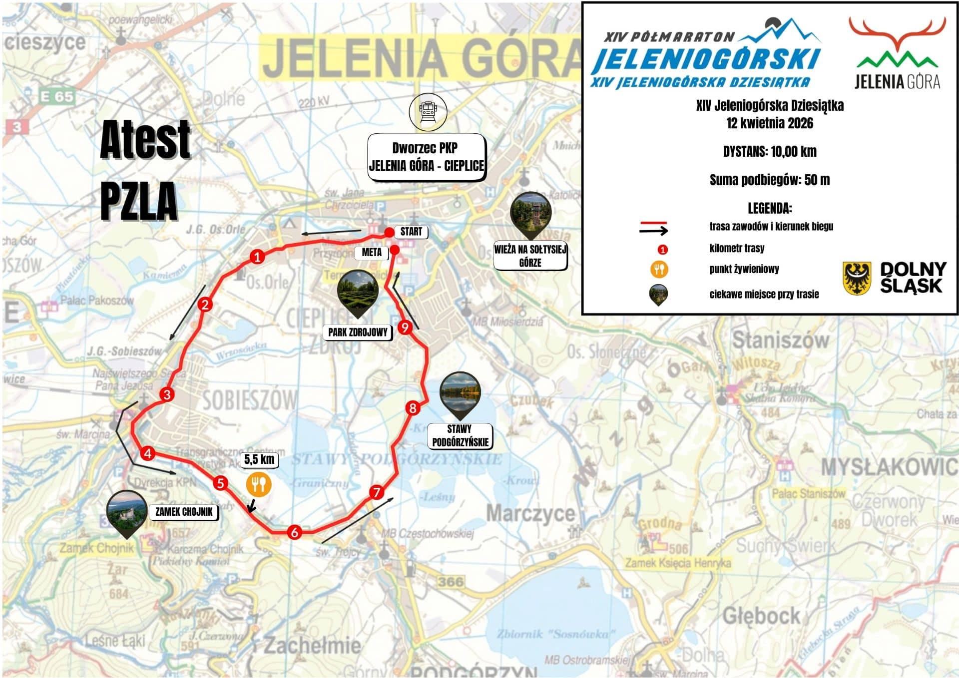 14. Półmaraton Jeleniogórski już w ten weekend