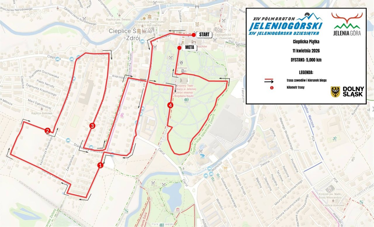 14. Półmaraton Jeleniogórski już w ten weekend