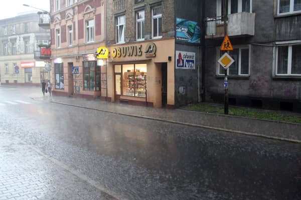Oberwało chmurę